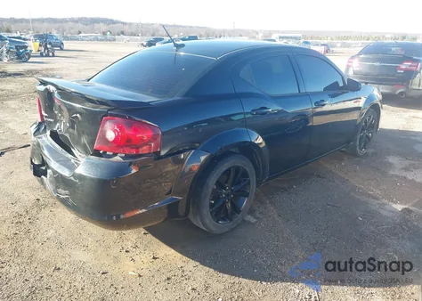 2014 Dodge Avenger Se из США, поврежденный, VIN 1C3CDZAG6EN159976